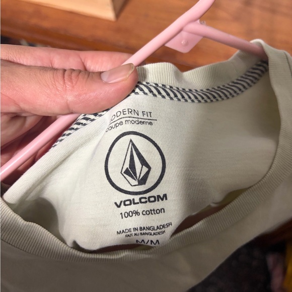 Volcom Cream Modern Fit Tee - Picture 2 of 3